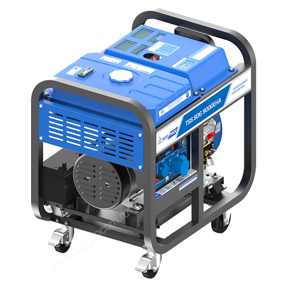 Дизельный генератор TSS SDG 9000EHA - 4