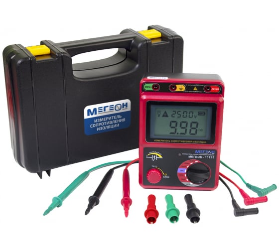 МЕГЕОН 13125 измеритель сопротивления изоляции - 2