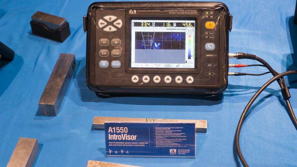 А1550 IntroVisor дефектоскоп-томограф ультразвуковой - 2