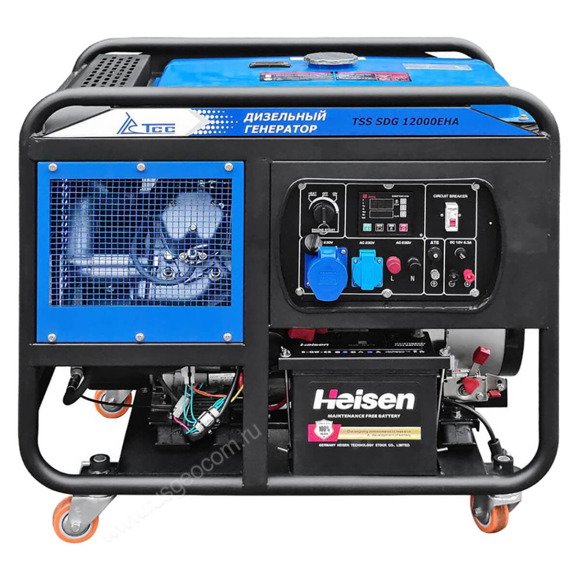 Дизельный генератор TSS SDG 12000EHA с АВР - 2