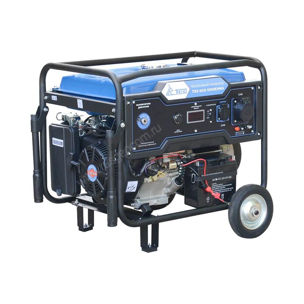 Бензиновый генератор TSS SGG 5000EHNA с АВР - 3