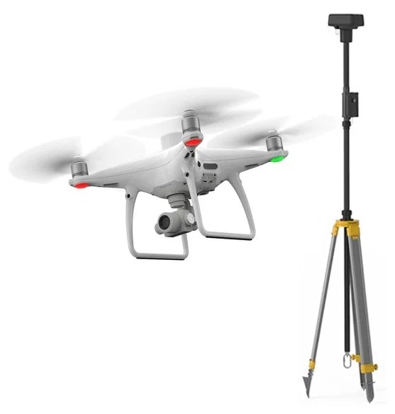 Квадрокоптер DJI Phantom 4 RTK + D-RTK 2 Mobile Station Combo + ПО Agisoft Metashape Professional Бессрочная - 7