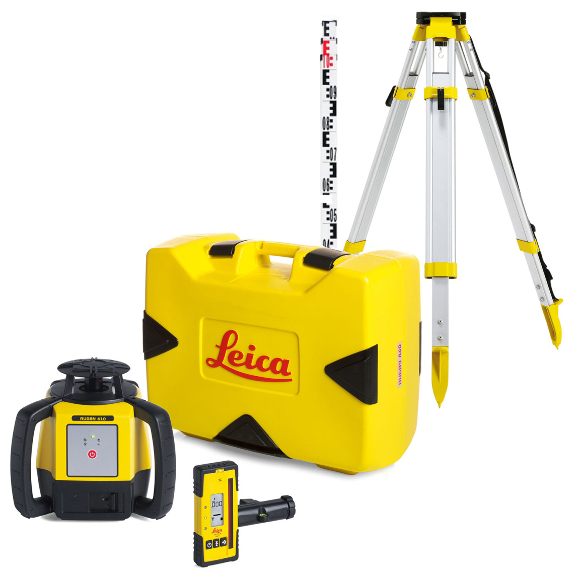 Ротационный нивелир Leica Rugby 610 комплект - 3