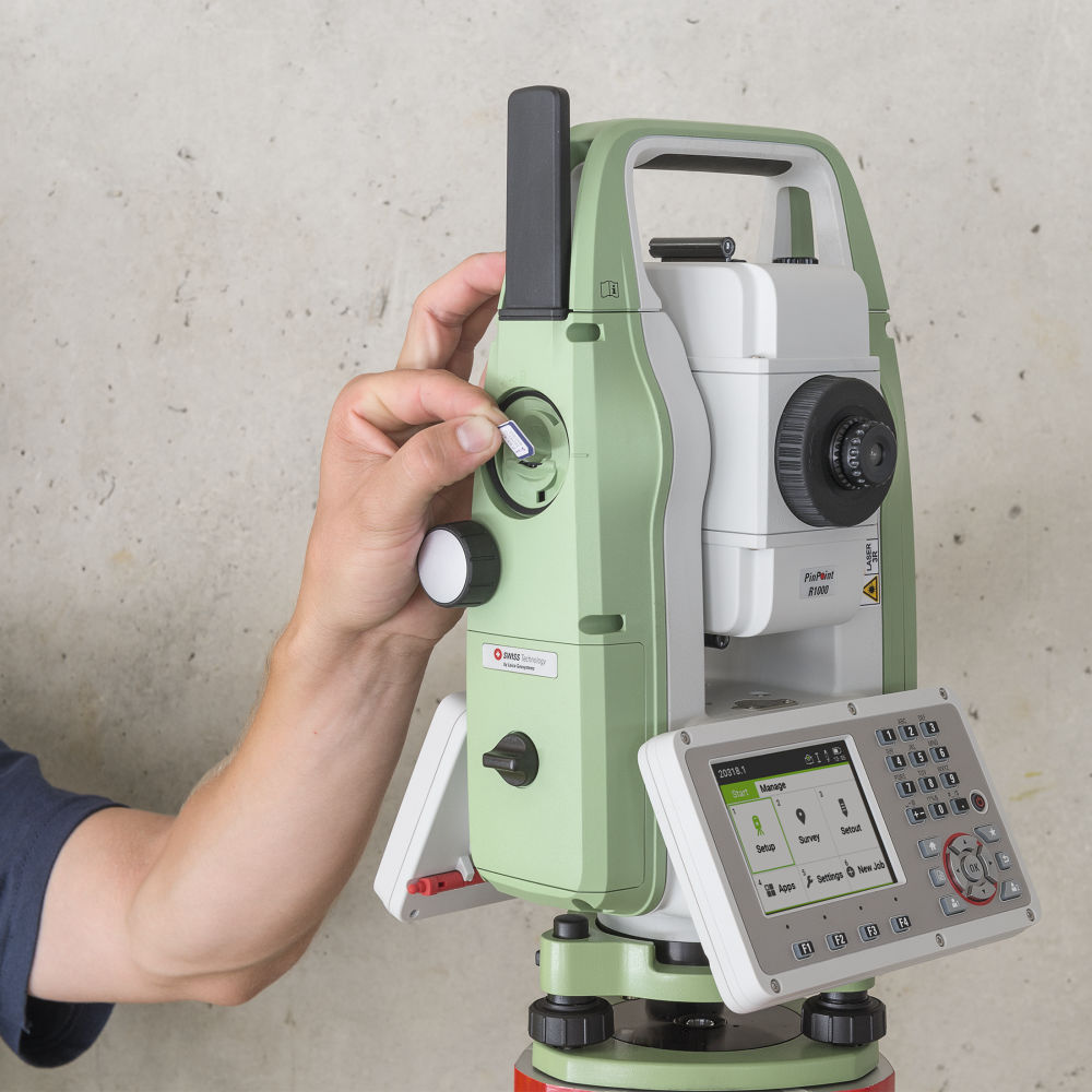 Тахеометр Leica TS07 R1000 (2") - 10