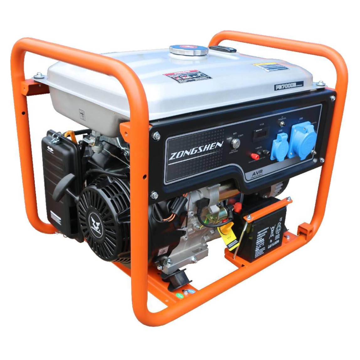 Бензиновый генератор Zongshen PB 7000 E - 3