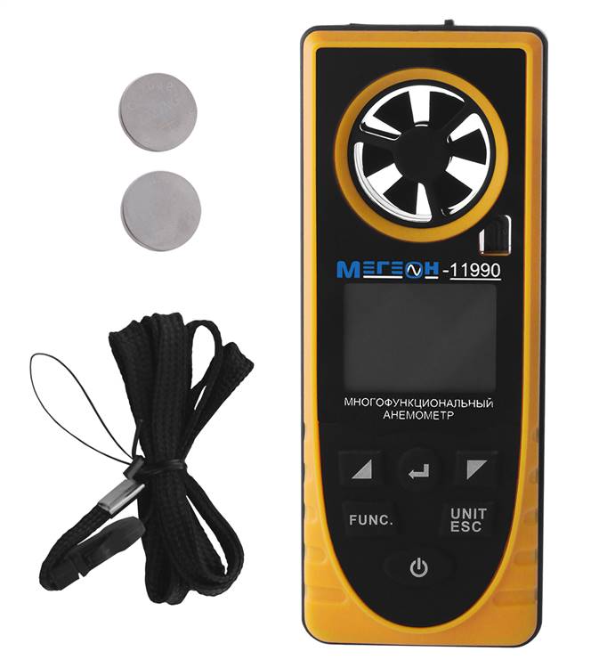 МЕГЕОН 11990 Анемометр многофункциональный - 4