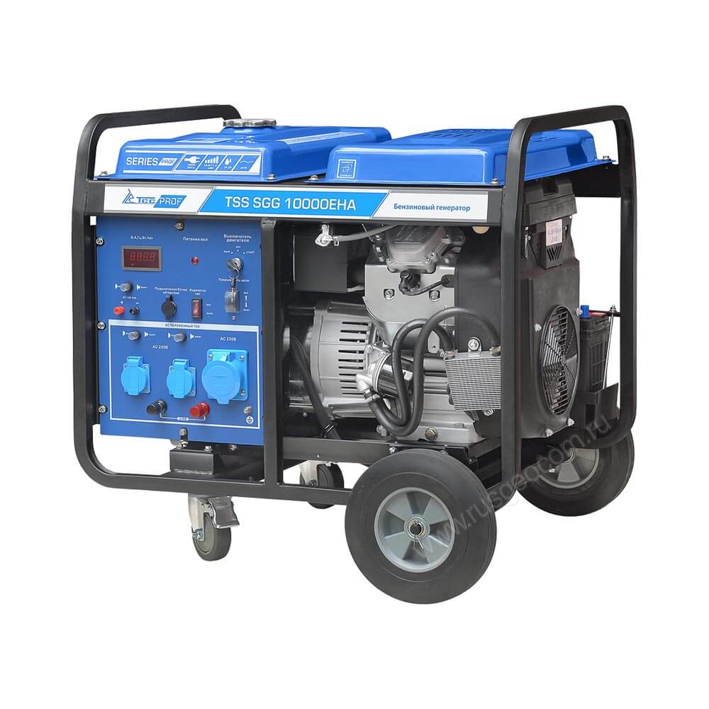 Бензиновый генератор TSS SGG 10000EHA с АВР - 1