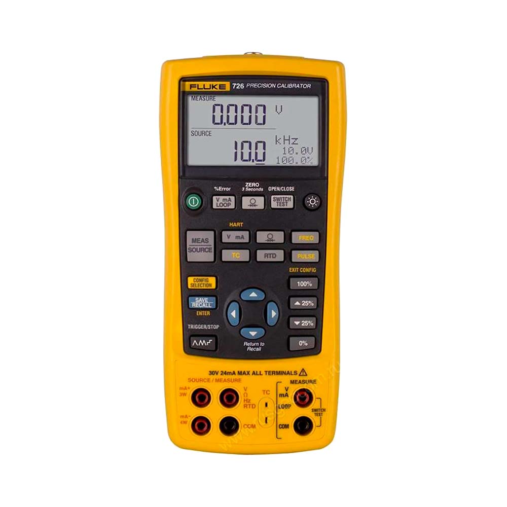 Прецизионный многофункциональный калибратор процессов Fluke 726/APAC/EMEA