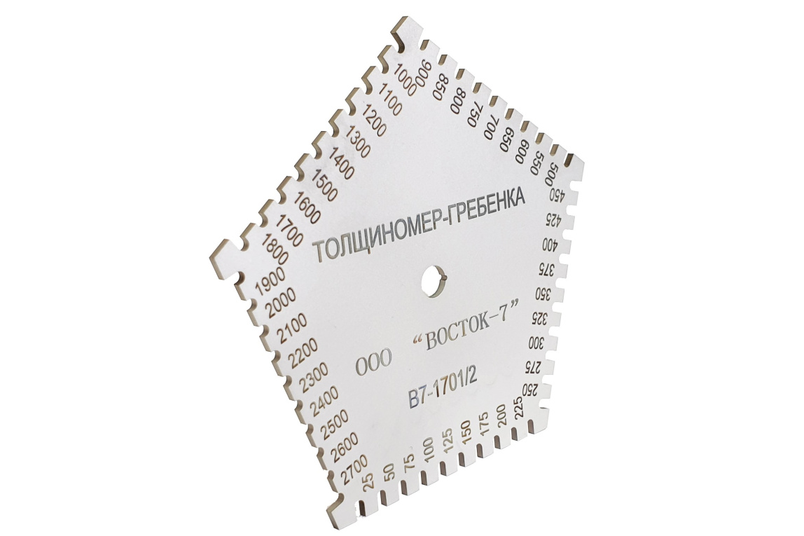 Толщиномер мокрого слоя: гребёнка - 5