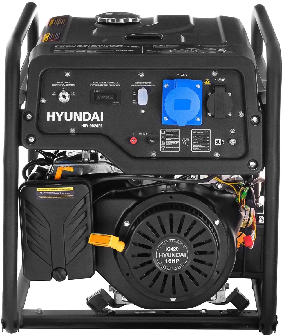 Бензиновый генератор Hyundai HHY 9020FE - 2