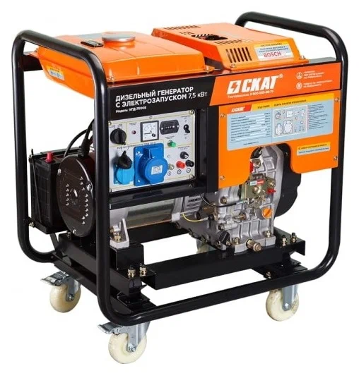 Дизельный генератор СКАТ УГД-7500Е