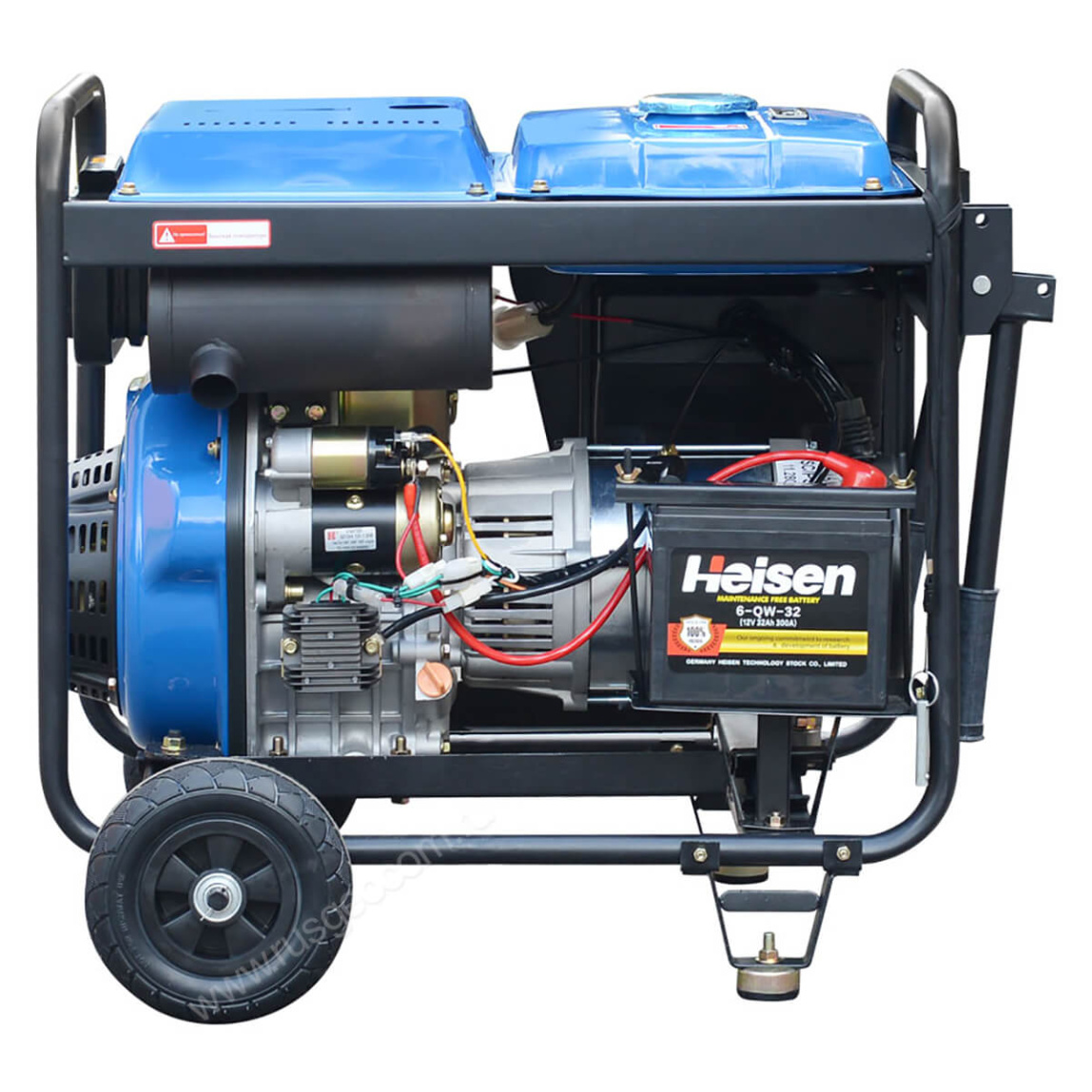 Дизельный генератор TSS SDG 7000EH3A с АВР - 4