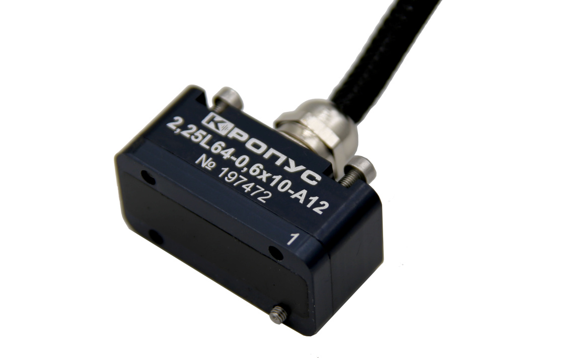 2,25L64-0,6х10-A12 фазированная решетка, 64 эл, 2,25 МГц - 1