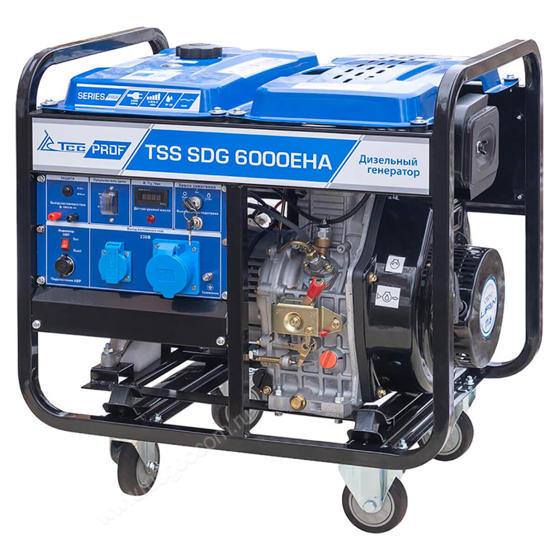 Дизельный генератор TSS SDG 6000EHA с АВР - 1