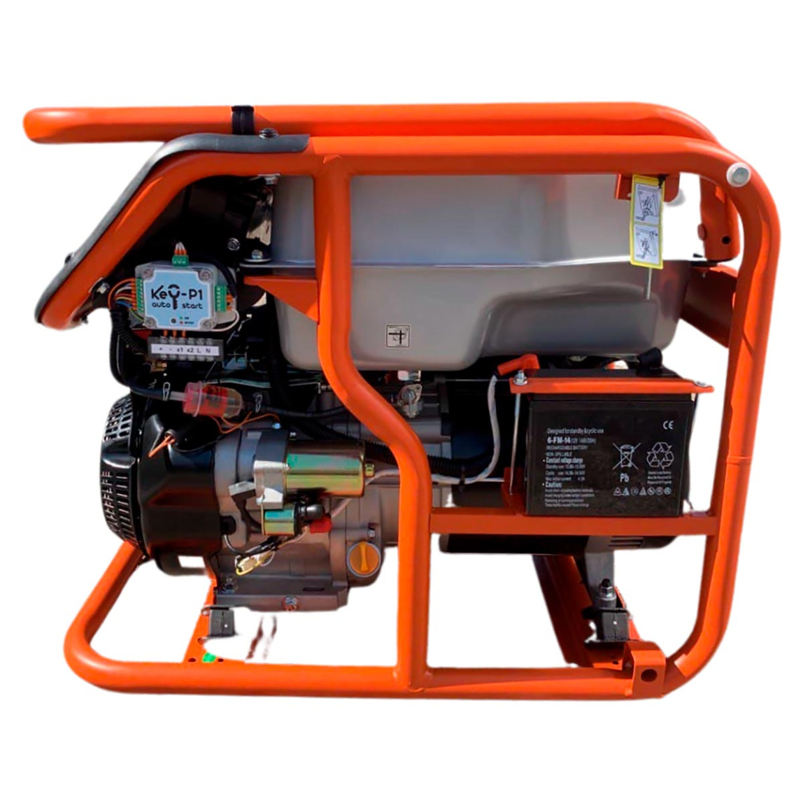 Бензиновый генератор Zongshen KB 9000 E - 5