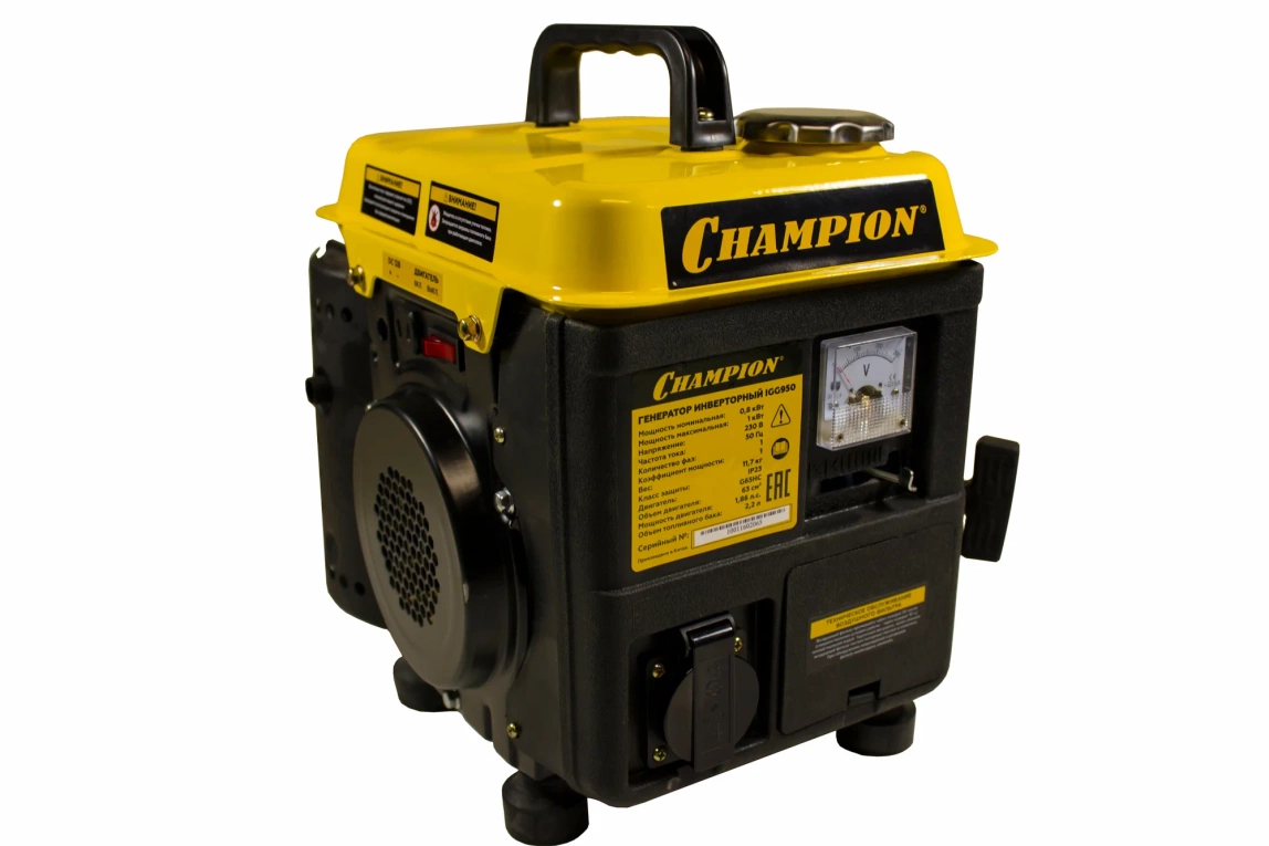Инверторный генератор Champion IGG950 - 4