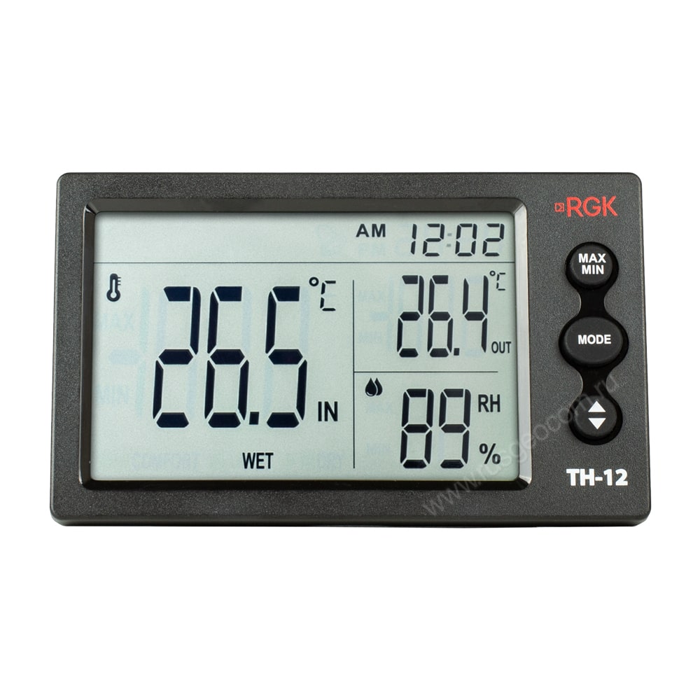 Термогигрометр RGK TH-12 с поверкой - 1