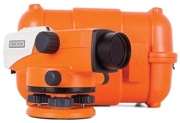 Комплект оптический нивелир RGK N-38 штатив рейка - 3 в 1 - 6