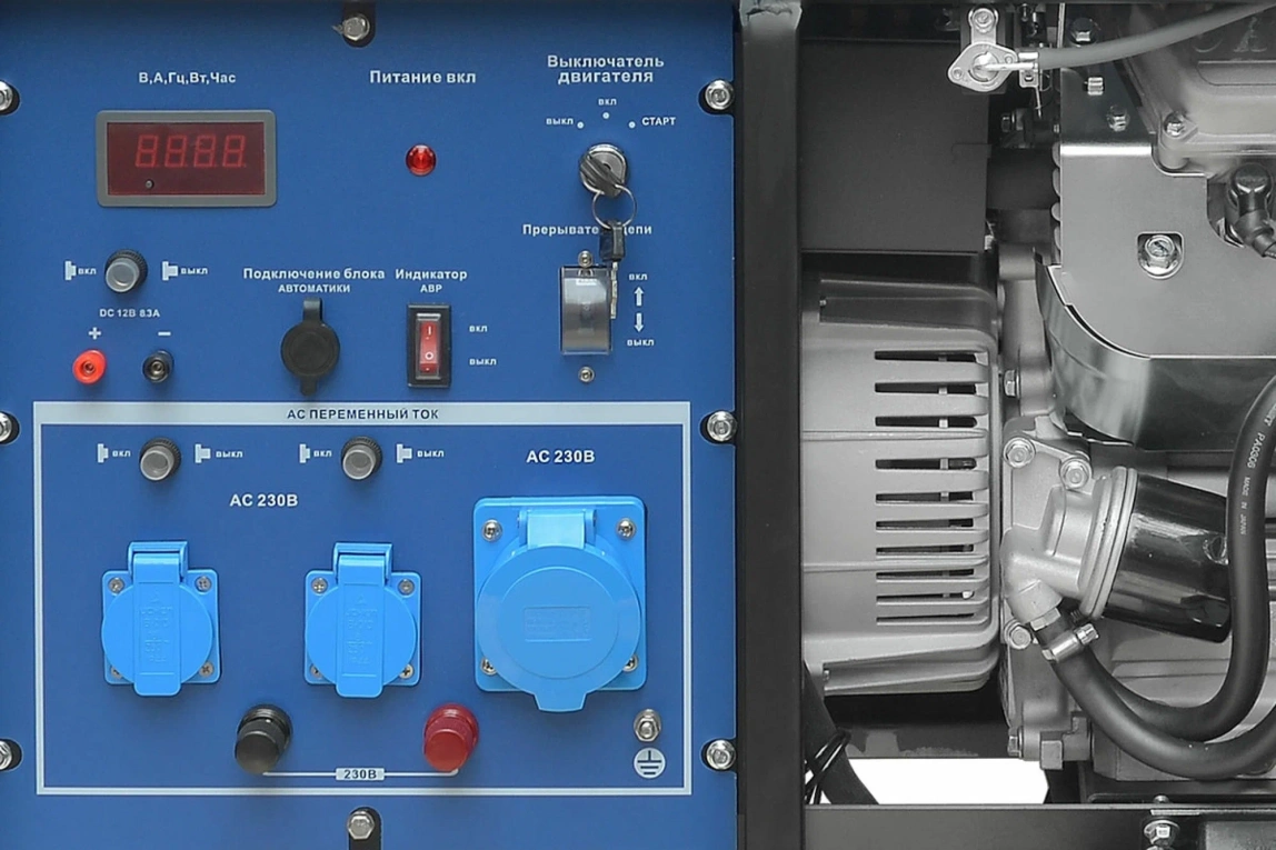 Бензиновый генератор TSS SGG 10000EHA - 3