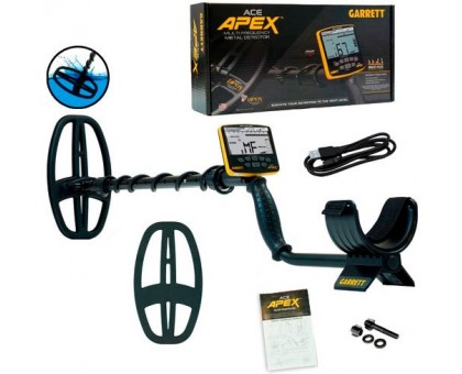Металлоискатель Garrett ACE Apex 8.5x11+MS-3 + RGK MD-5 - 8