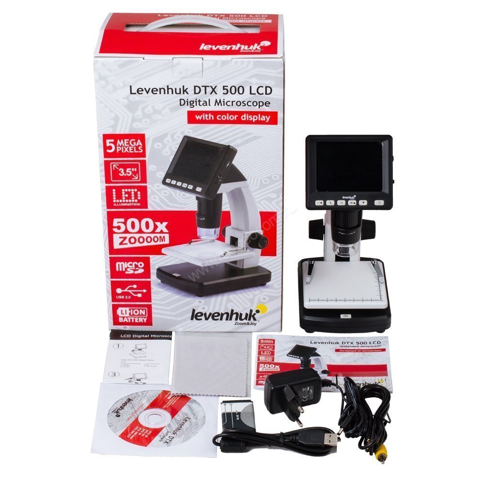 Цифровой микроскоп Levenhuk DTX 500 LCD - 3