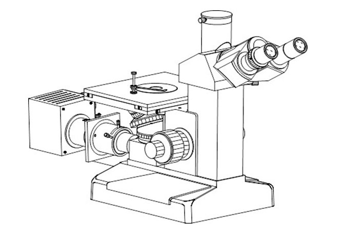 4XC металлографический микроскоп - 1