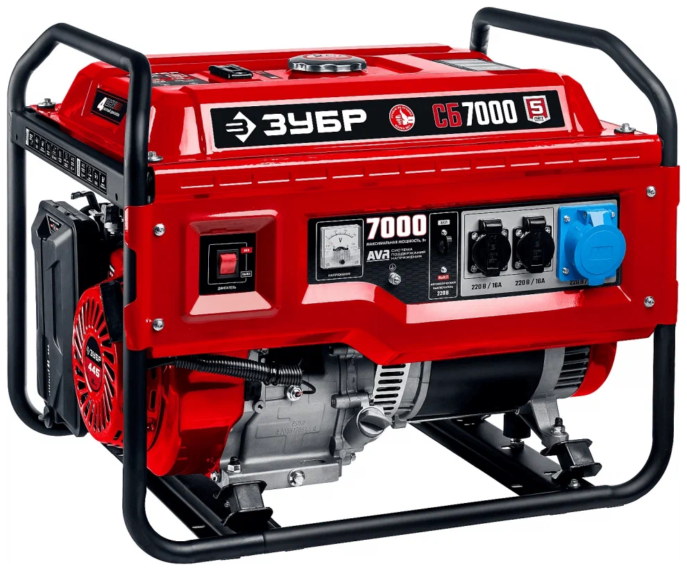 Бензиновый генератор ЗУБР СБ-7000