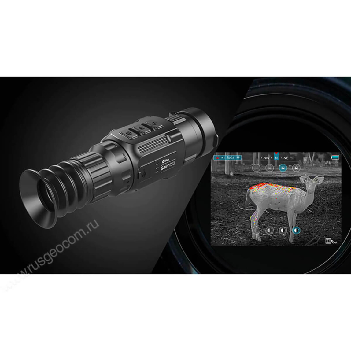 Тепловизионный прицел iRay Saim SCH 50 - 6