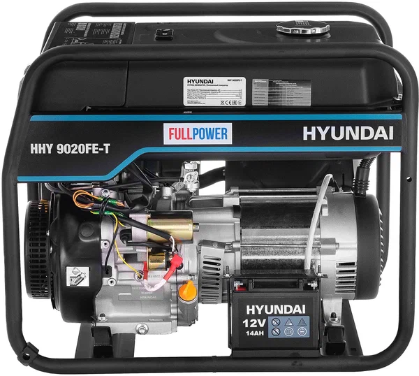 Бензиновый генератор Hyundai HHY 9020FE-T - 5