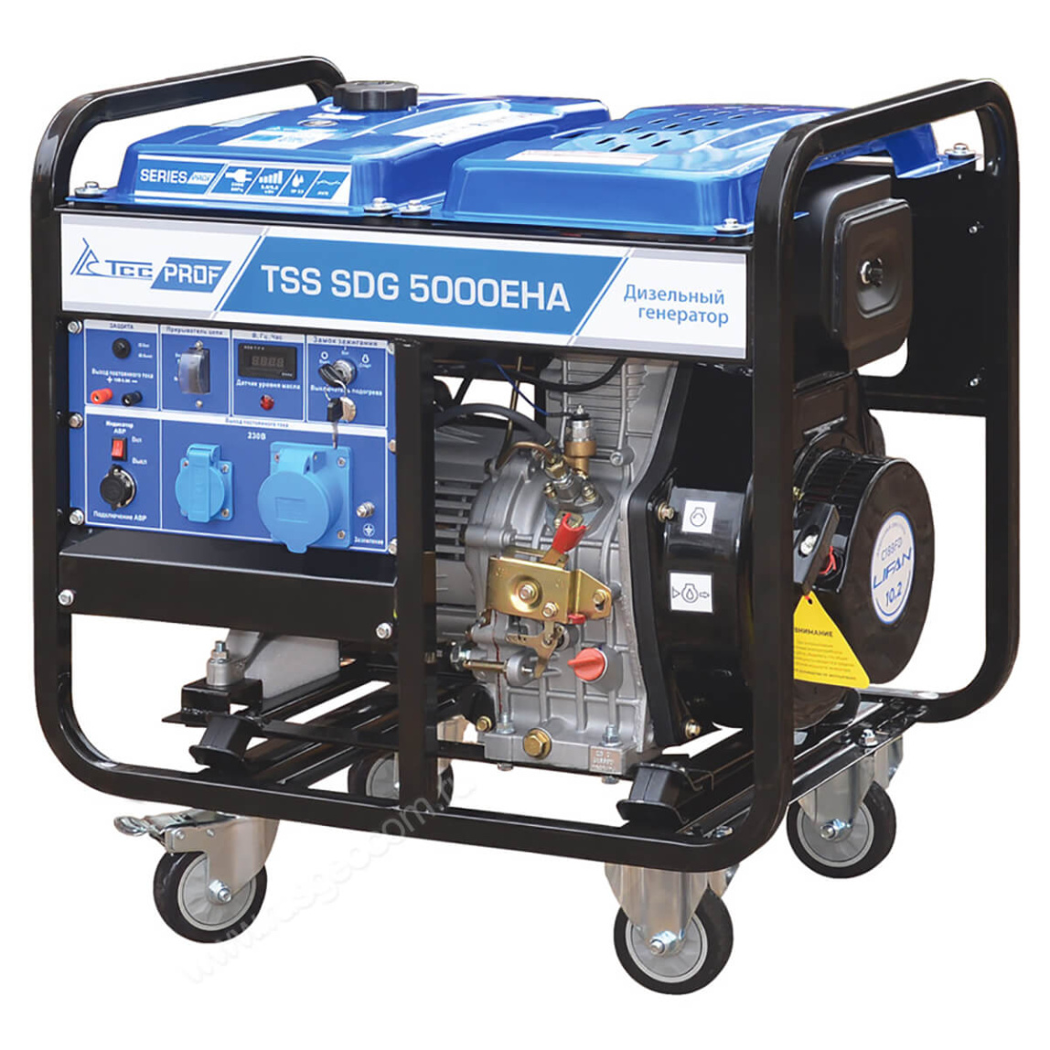 Дизельный генератор TSS SDG 5000EHA с АВР - 2