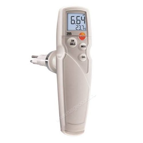 Testo 205 комплект с флаконами для калибровки в алюминиевом кейсе