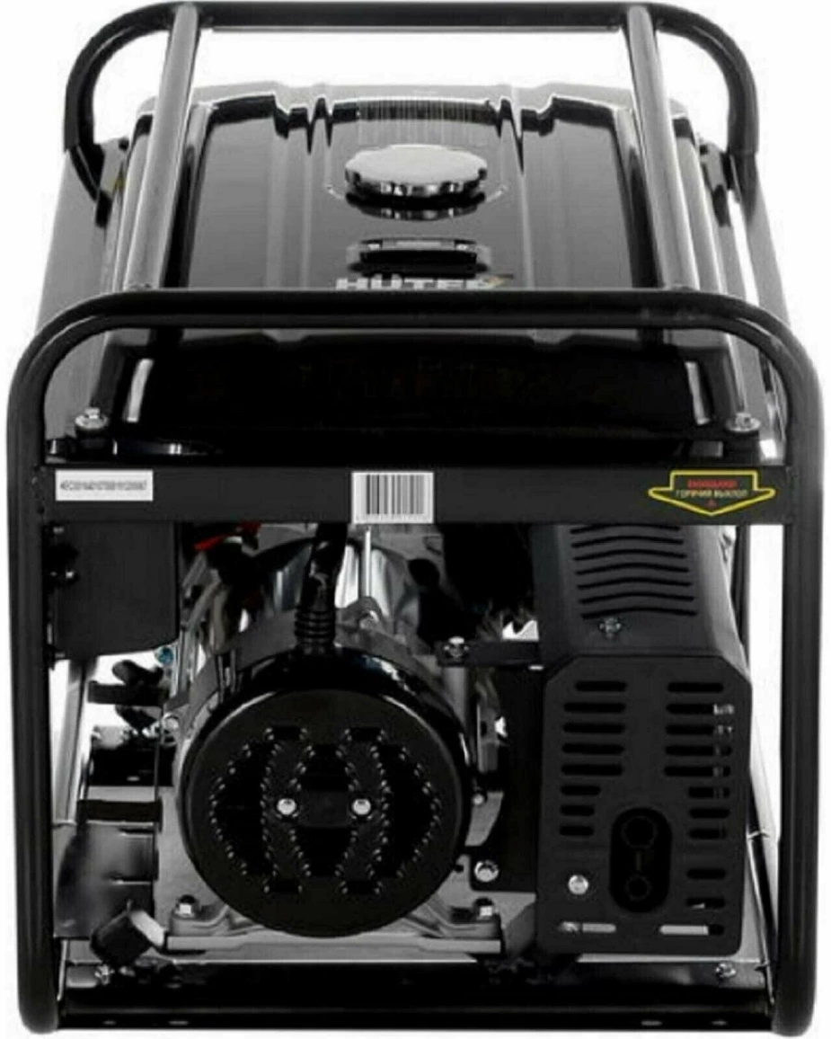 Бензиновый генератор HUTER DY6500LX с колесами - 10