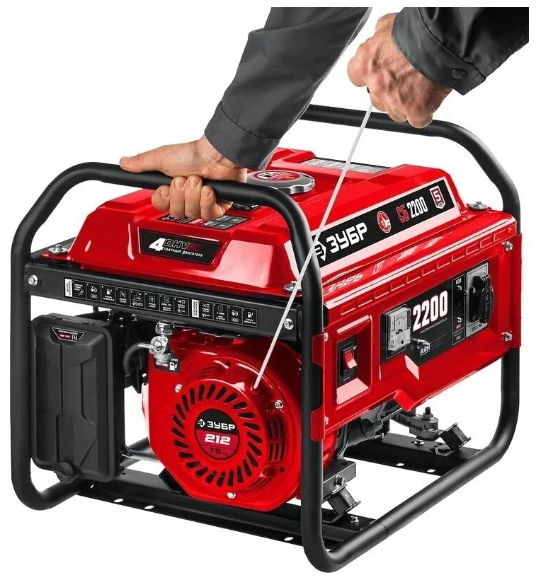 Бензиновый генератор ЗУБР СБ-2200 - 2