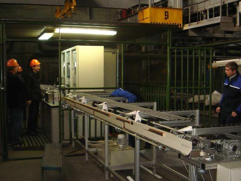 УСКТ-2 автоматизированная установка ультразвукового контроля особотонкостенных бесшовных труб