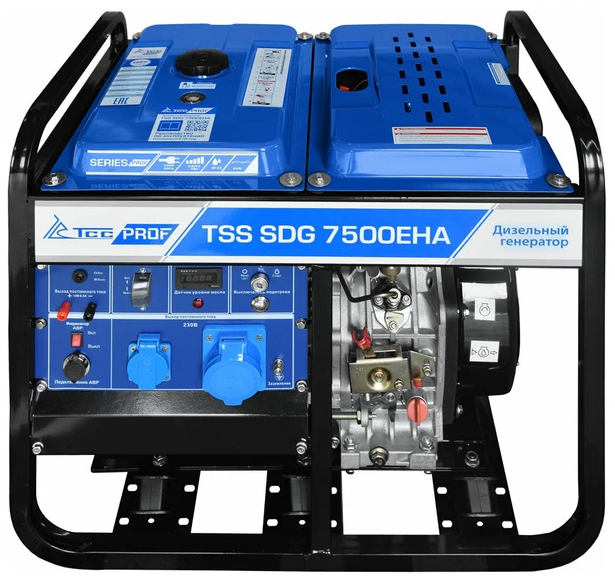 Дизельный генератор TSS SDG 7500EHA - 1