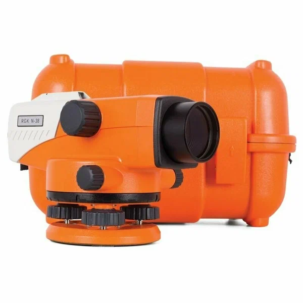 Комплект оптический нивелир RGK N-38 штатив рейка - 3 в 1 с поверкой - 7