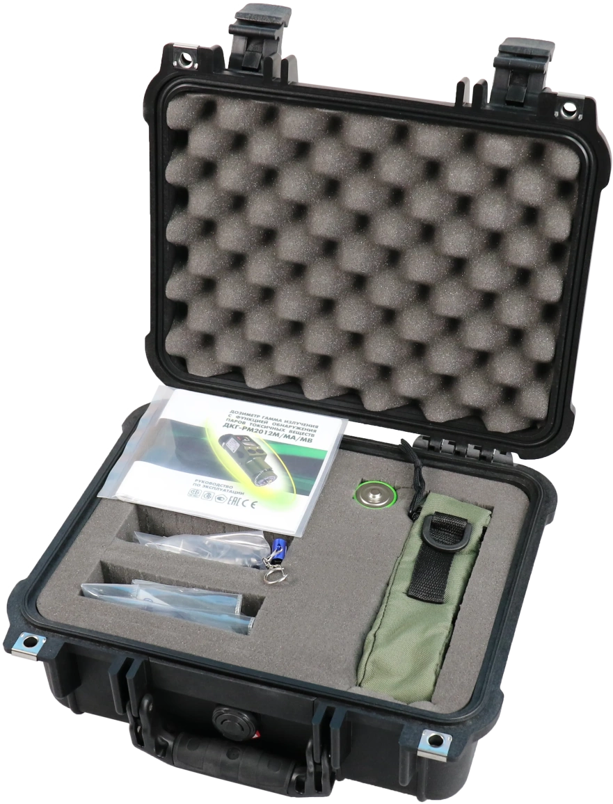 ДКГ РМ2012М, ДКГ-РМ2012МА, ДКГ-РМ2012МB Дозиметр гамма-излучения с функцией обнаружения паров токсичных веществ - 1