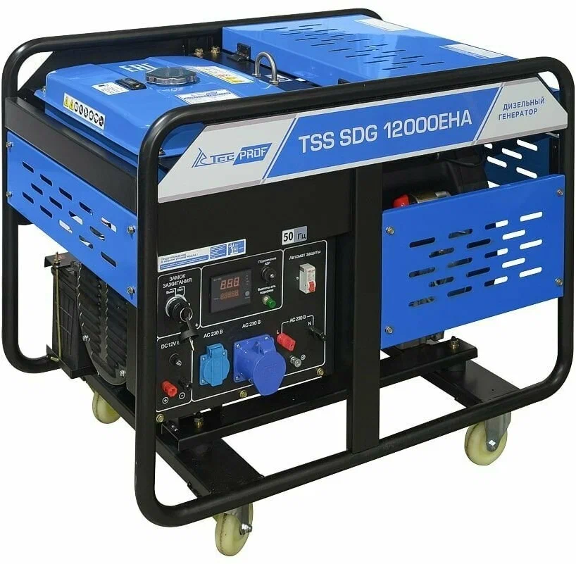 Дизельный генератор TSS SDG 12000EHA - 1