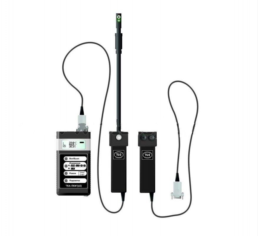 Анемометр + Термогигрометр + Люксметр + Яркомер + УФ-радиометр "ТКА-ПКМ"(65)