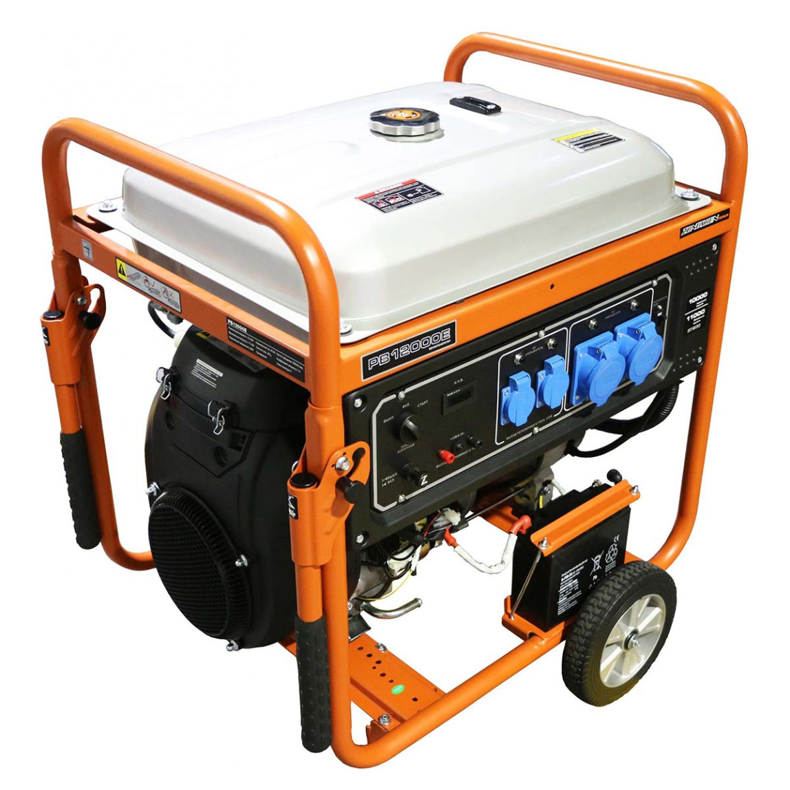 Бензиновый генератор Zongshen PB 15000 E - 4