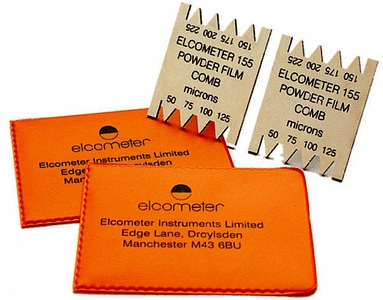 Elcometer 155 гребенка для измерения неполимеризованного порошкового покрытия