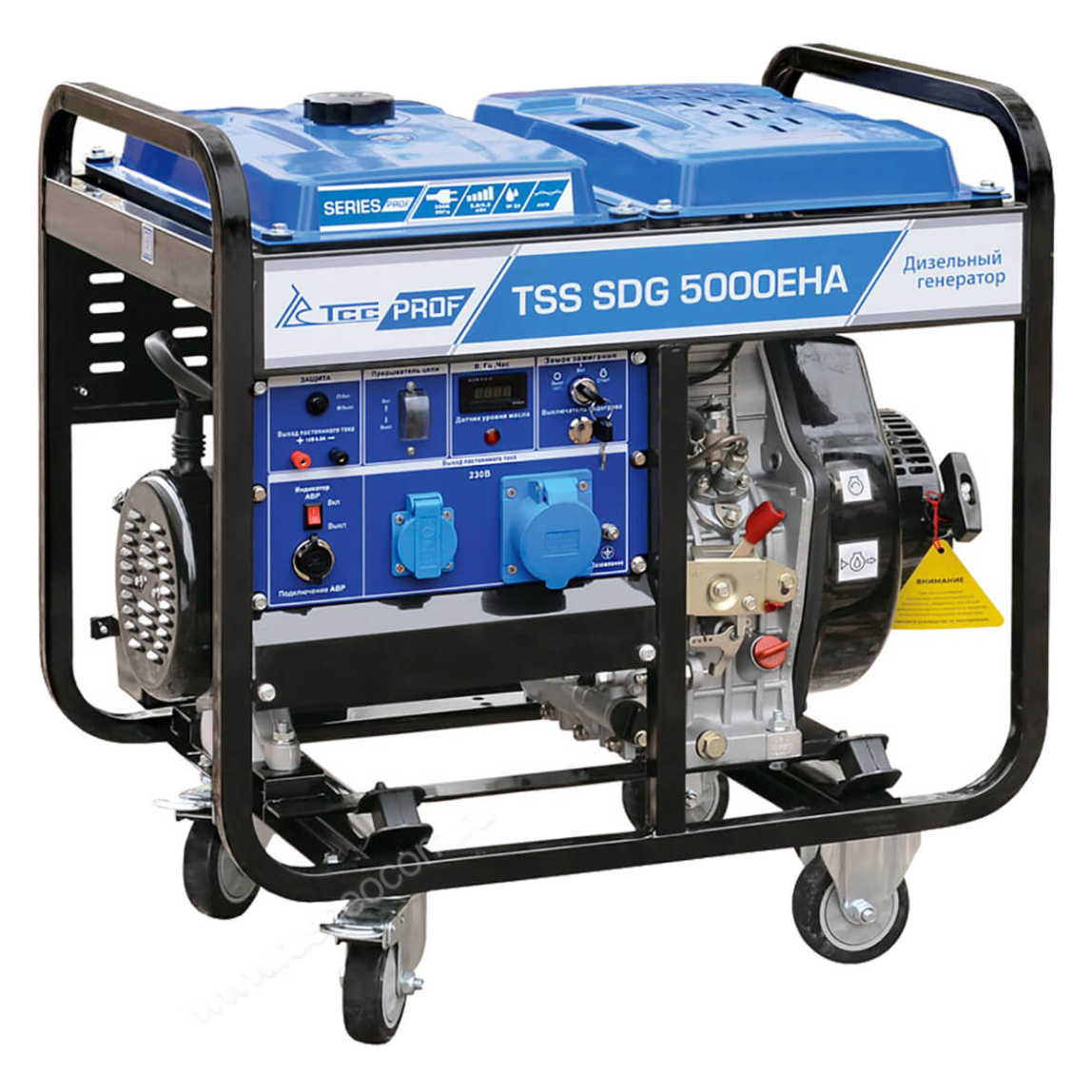 Дизельный генератор TSS SDG 5000EHA с АВР - 3