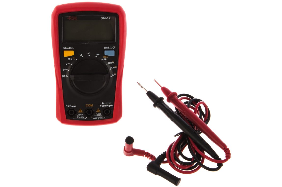 Мультиметр RGK DM-12 с поверкой - 2