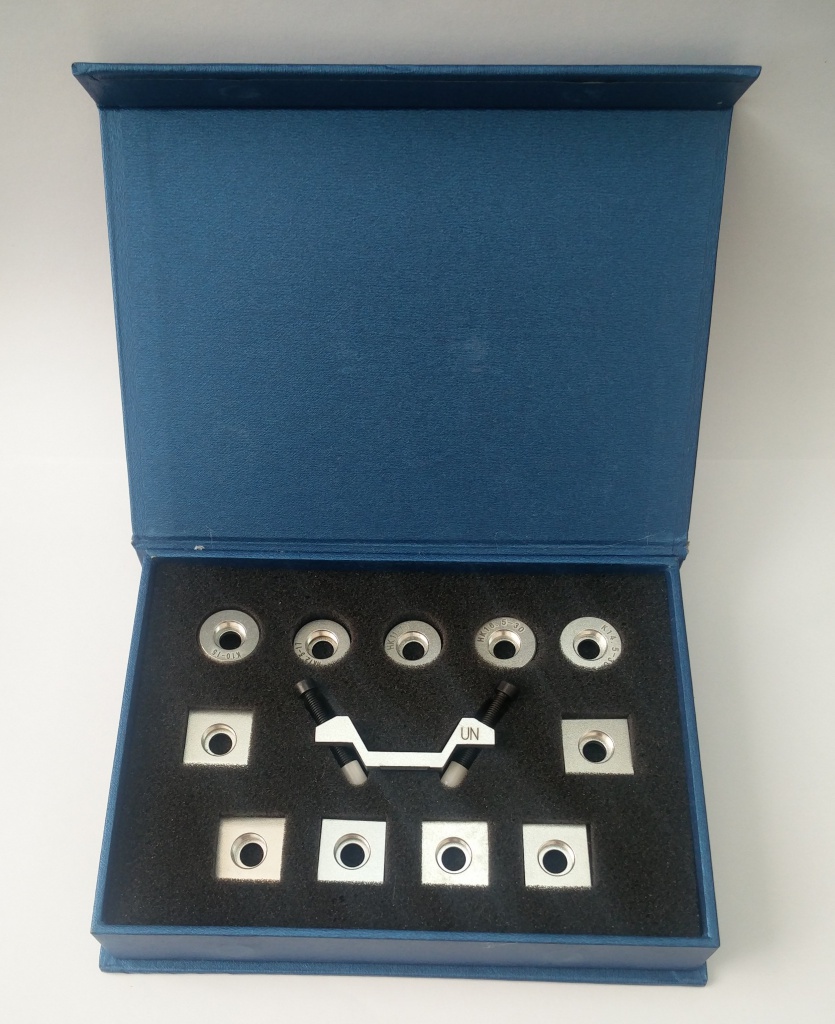 Комплект опорных колец и насадок к динамическим твердомерам для измерения твёрдости на изогнутых поверхностях - 3