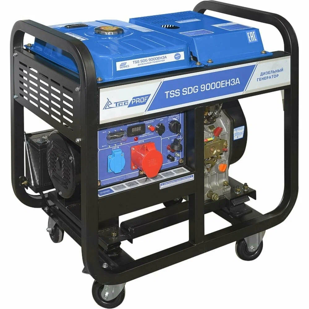 Дизельный генератор TSS SDG 9000EH3A - 3