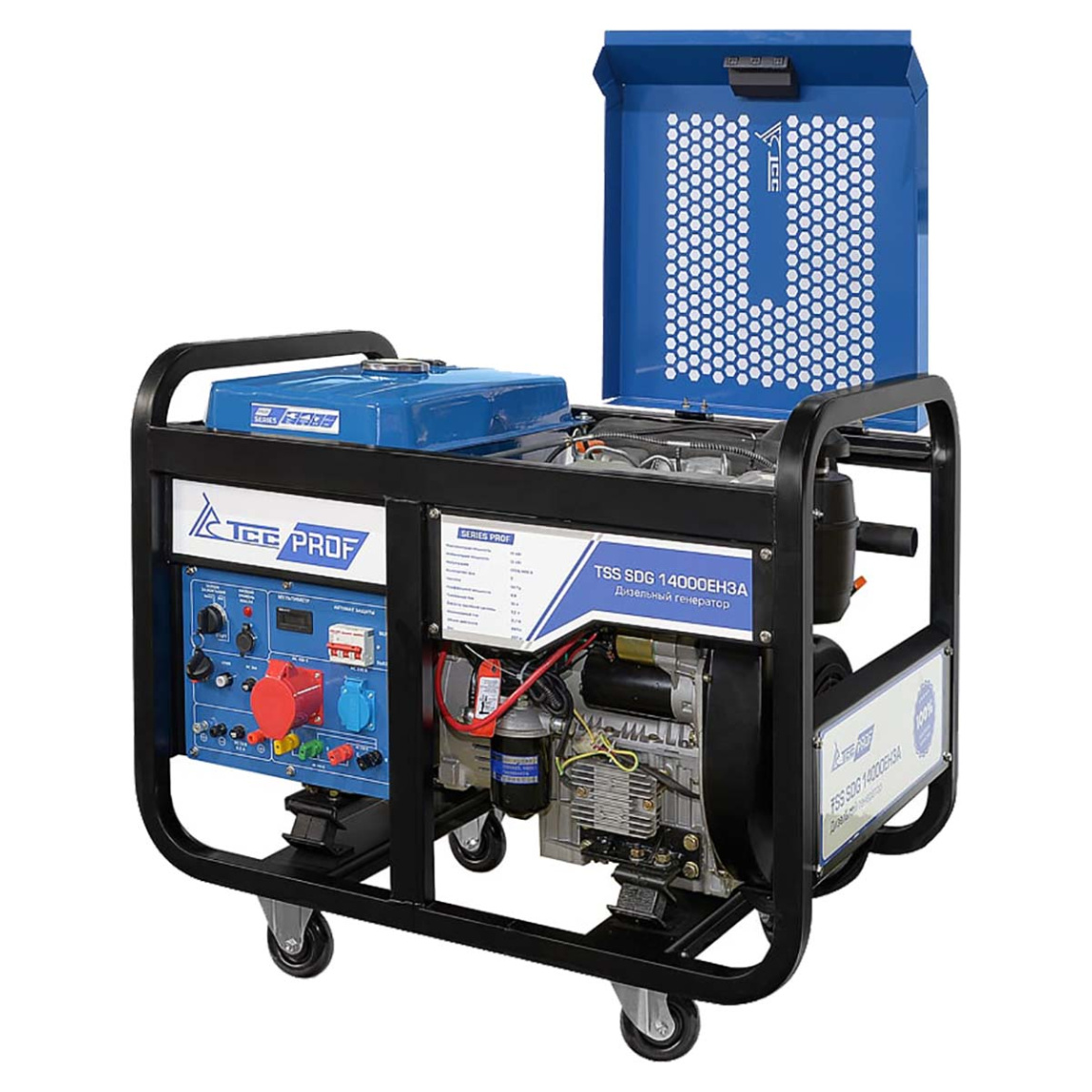 Дизельный генератор TSS SDG 14000EH3A NEW (100040) - 4