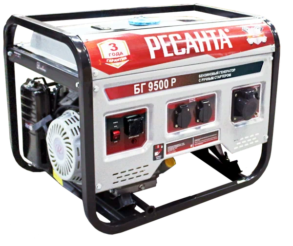 Бензиновый генератор Ресанта БГ 9500 Р