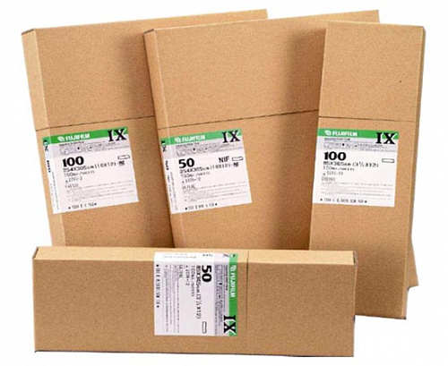 FUJI IX-80 плёнка рентгеновская Envelopak + PB 30х40 (50 листов)