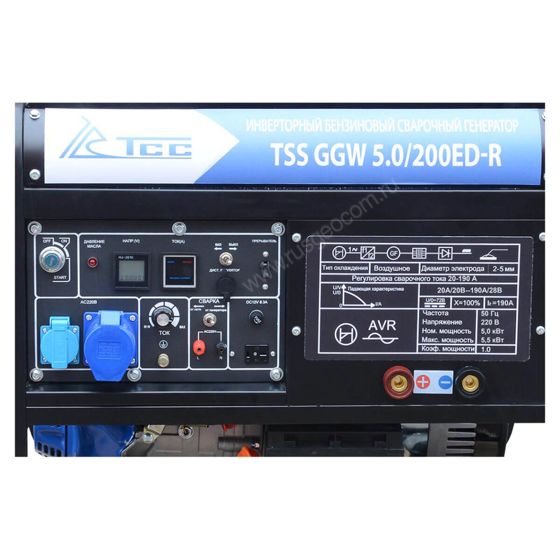 Сварочный генератор TSS GGW 5.0/200ED-R - 3