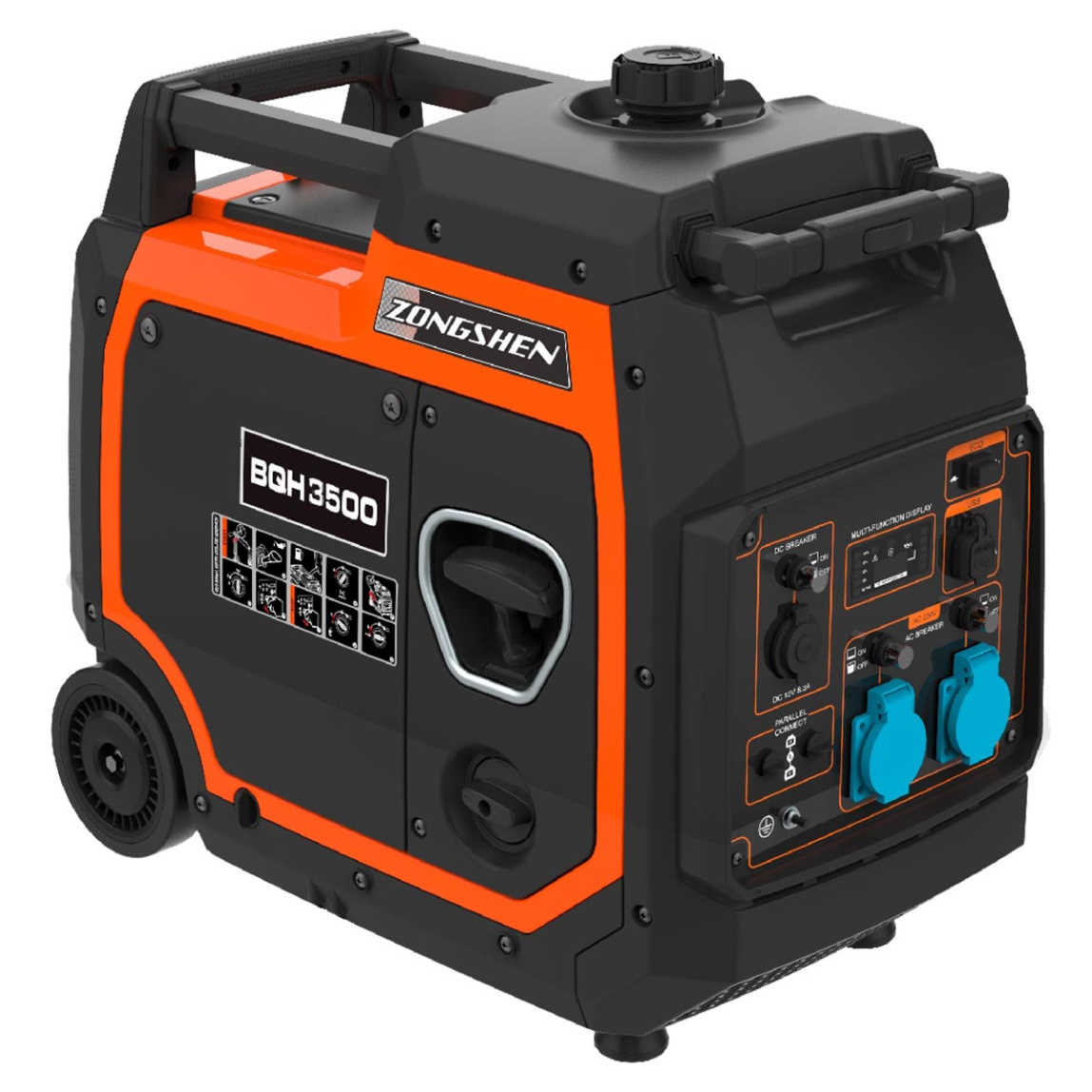 Инверторный генератор Zongshen BQH 3500 E - 4